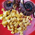 El cooksnap de Pamela Morales cuando hizo Pulpo al horno 🐙🐙🐙.