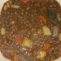 El cooksnap de Gema cuando hizo Lentejas con chorizo.