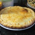 El cooksnap de Mariana Davila cuando hizo Masa salada básica para tarta.