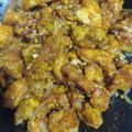 Cooksnap dari Tis Atul Yama untuk resep 435. Ayam Tepung Saus Hot Lava