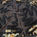 صورة من djidji Recettes، شاركها بعد تجربة وصفة بسبوسة بصلصة الشوكولاته