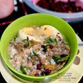 Cooksnap Sesimple Loralin semasa beliau membuat Bubur Nasi @ Nasi Air Klate.