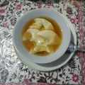 Cooksnap dari Apriyanti Arifin untuk resep Kembang tahu kuah jahe