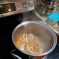 El cooksnap de margaritarobles cuando hizo Asopao de pollo y chuleta ahumada.