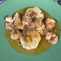 El cooksnap de David Garcia Oller cuando hizo Medallones de merluza con gambas 🍤🍤🍤🍤.