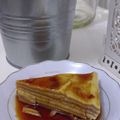 Cooksnap dari dita juniarti untuk resep Puding Custard karamel lapis coklat