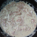El cooksnap de Debo Ayelén Arce cuando hizo Fideos a la crema.