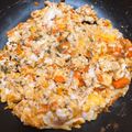 El cooksnap de Catalina Bobadilla Delgado cuando hizo Huevos pericos con zanahoria.