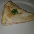El cooksnap de Sofia Madariaga cuando hizo Tarta de jamón y queso.