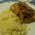 Cooksnap de Luciano quando cozinhou Arroz de couve-flor e strogonoff fit.