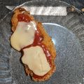 El cooksnap de Flor Saleme cuando hizo Milanesas de berenjena 🍆.