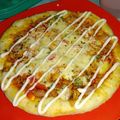 Cooksnap dari Hasanah (UmmuAqiL) untuk resep Pizza teflon simple dan tanpa ulen ala ci lily chan