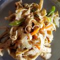 Abhilasha Akhouri का कुकस्नैप जब उन्होंने बची हुई रोटी से चाऊमिन नूडल्स (bachi hui roti se chow mein noodles recipe in Hindi) बनाया था।