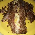 El cooksnap de Dahi Ana cuando hizo Pastel de carne relleno con jamón, queso y huevo!.