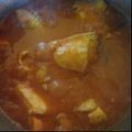El cooksnap de Andrea Fuentes cuando hizo Pollo Guisado Guatemalteco.