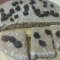 El cooksnap de Ceci Beovide cuando hizo Torta de banana y chía.