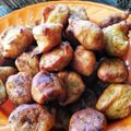Cooksnap Julia ALeen Aireish semasa beliau membuat Cekodok pisang.