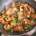 El cooksnap de guillemga33@gmail.com cuando hizo Níscalos al ajillo.