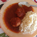 El cooksnap de Kliiz Jimenez cuando hizo Albóndigas con chipotle.