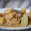 El cooksnap de Fernando Caballer Carbonell cuando hizo Conejo con salsa de almendras.