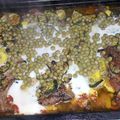 El cooksnap de Bazan Fito cuando hizo Costillitas de cerdo con cebolla papines y aceite de Dende.