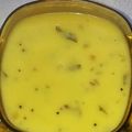 Sangita Vyas's cooksnap of when they made ફરસાણ ની કઢી (Farsan Kadhi Recipe In Gujarati).