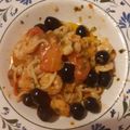 il Fiorella quando ha preparato Linguine con i gamberoni sfumati al cognac