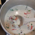 El cooksnap de Placi Garcia cuando hizo Sopa thai vegana con leche de coco.