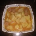 El cooksnap de Cintia cuando hizo Patatas a la riojana.