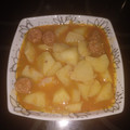 El cooksnap de Cintia cuando hizo Patatas a la riojana.