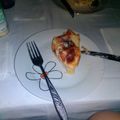 El cooksnap de Aimée Juliette cuando hizo Lasagna de pollo.