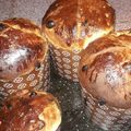 El cooksnap de José Luis cuando hizo Pan dulce de chocolate y frutos secos.