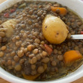 El cooksnap de Irene-Guirao cuando hizo Lentejas con verduras.