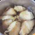 Kurt's cooksnap of when they made Japanese Cabbage Rolls ロールキャベツ.