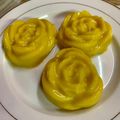 Cooksnap Syazwani Sofi semasa beliau membuat Puding Custard Jagung.