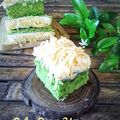 Cooksnap dari iiswatizain untuk resep 17 - 1 Spinach Cake Aka Cake Bayam