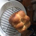 Annie Li 的 牛奶湯種金牌手撕麵包(麵包機) cooksnap