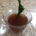 Cooksnap dari Liya Maulidiah untuk resep Teh jahe pandan