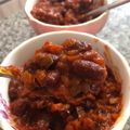 El cooksnap de Zoe Contreras cuando hizo Porotos estilo indio.