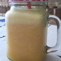 El cooksnap de Fer Parada cuando hizo Licuado de durazno (sin leche).