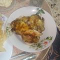 صورة من الطباخة الصغيرة ♥️ Nour ، شاركها بعد تجربة وصفة بطاطا بالدجاج محمر في الفرن ولا الذ 😋🤤