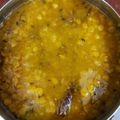 ÝTumpa Bose's cooksnap of when they made নিরামিষ ছোলার ডাল(Niramish cholar dal recipe in Bengali).