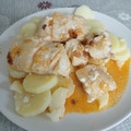El cooksnap de Mar Zamo cuando hizo Bacalao a la gallega.