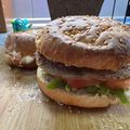 El cooksnap de Javi Salas cuando hizo Sándwich chacarero.