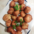 El cooksnap de masegarra cuando hizo Buñuelos de bacalao.