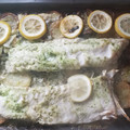 El cooksnap de Alex JC cuando hizo Corvina al horno.