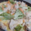 El cooksnap de Marisol Hernández cuando hizo Brócoli salteado con pechuga de pollo.