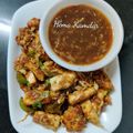 Hema Kamdar's cooksnap of when they made Panner stir fry.