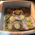 El cooksnap de Jean Pierre Trigoso cuando hizo Pescado al horno.