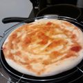 El cooksnap de Agustín cuando hizo Masa básica pizza.